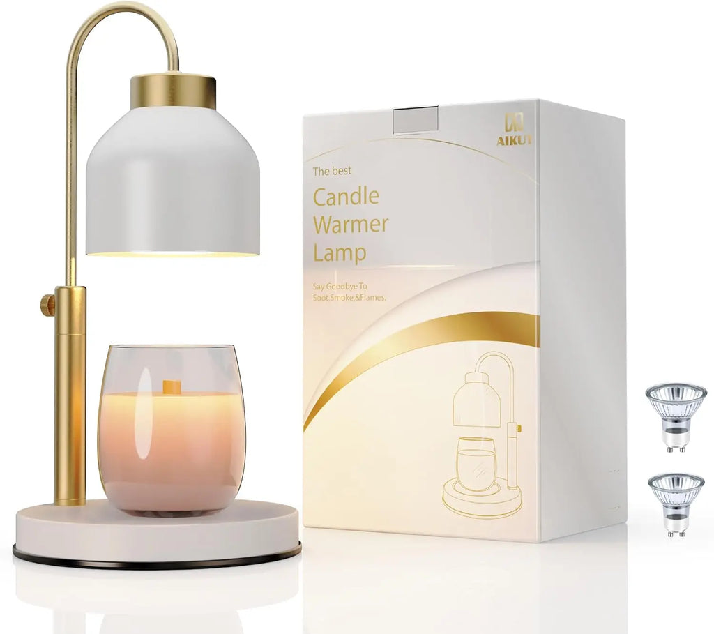 Candle Warmer Lamp for Large 3-Wick Jar Candles, Timer & Dimmer