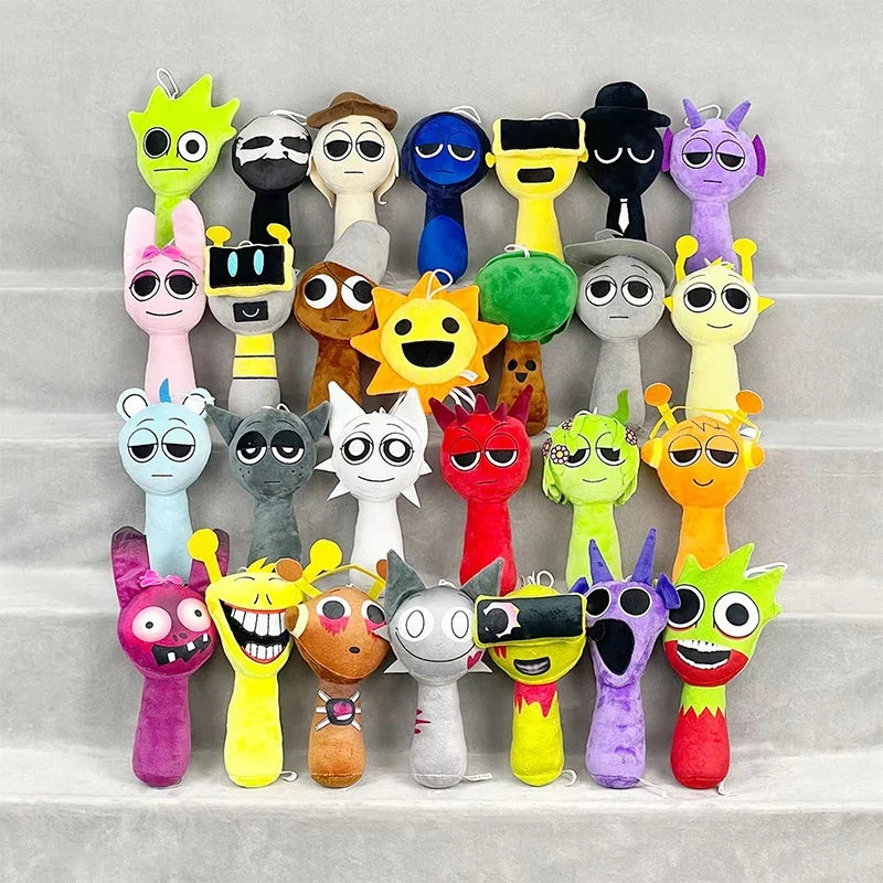 Music Character Plush Pillow