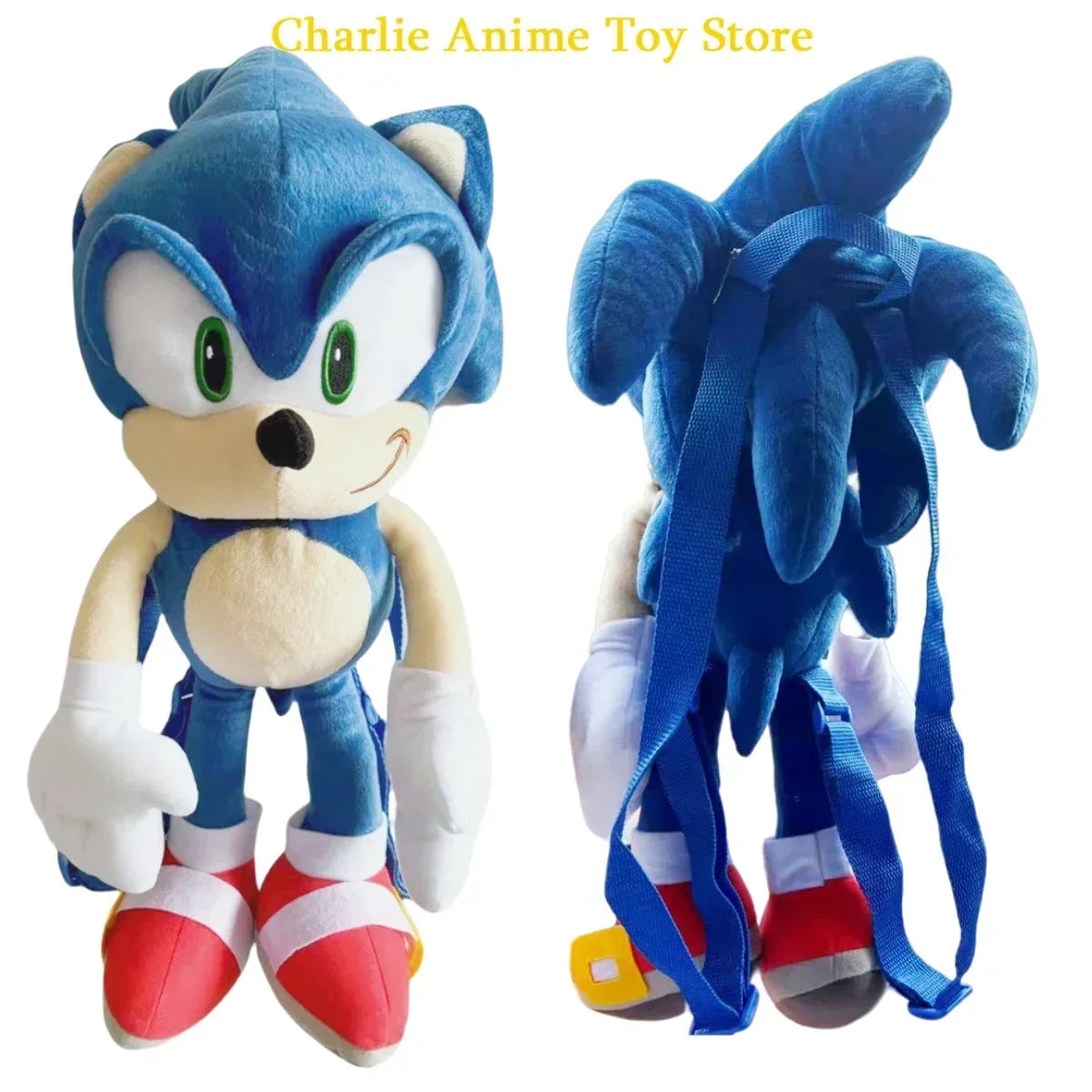 6-Style Plush Backpack – Classic Game Character Black Shadow Small Capacity Soft Toy for Kids