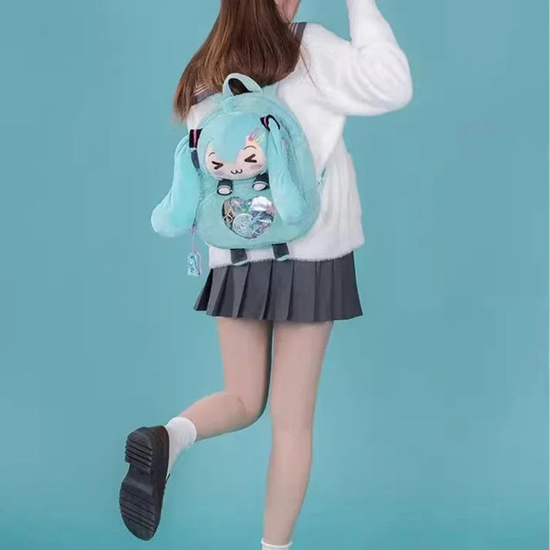 Anime Singer Plush Backpack