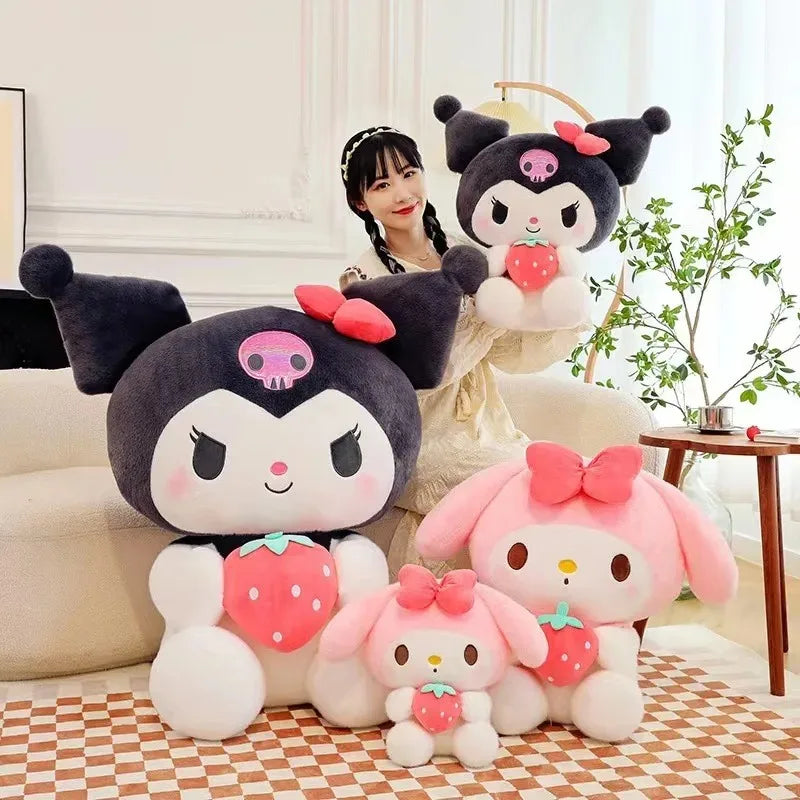 Kawaii Strawberry Kawaii Character Plush Toy 22/35cm (8.7/13.8 Inches)