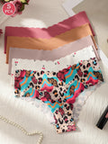 5 Pack Seamless Underwear for Women No Show Panties Invisibles Briefs Soft Stretch Bikini Underwears