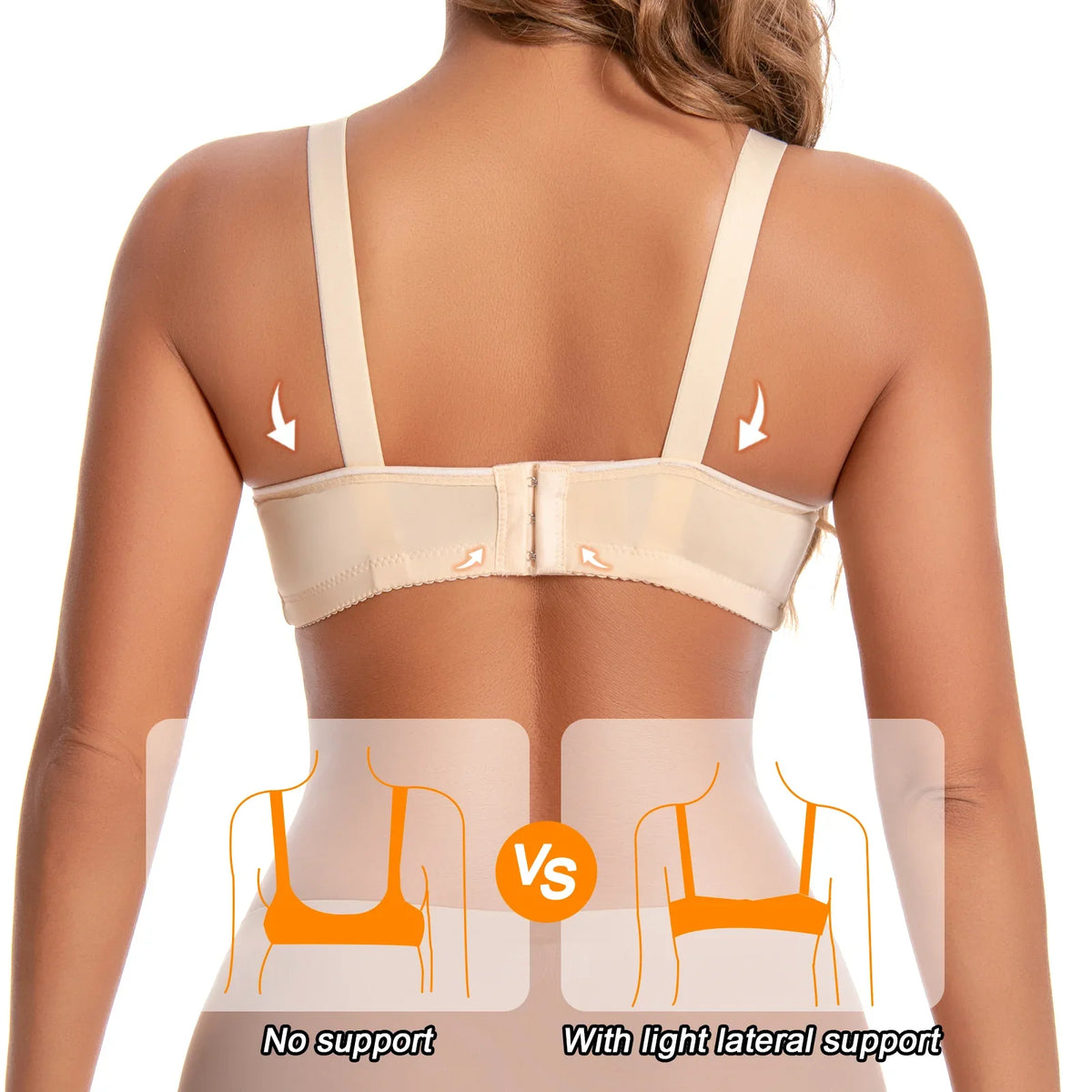 6 Pieces / Color Women' Sexy Lace No Wire Bras Plus Size Adjustable Shoulders Strap T-Shirt Bra For Cup A B C D