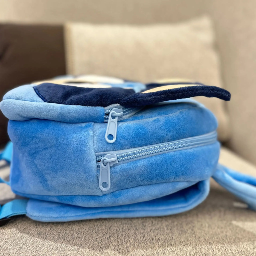 Cartoon Puppy Plush Mini Backpack