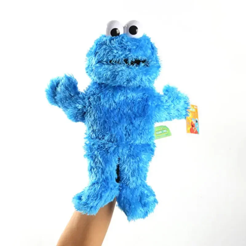Large Puppet Show Red Puppet Plush Hand Puppet, Soft Cartoon Doll for Kids Gift