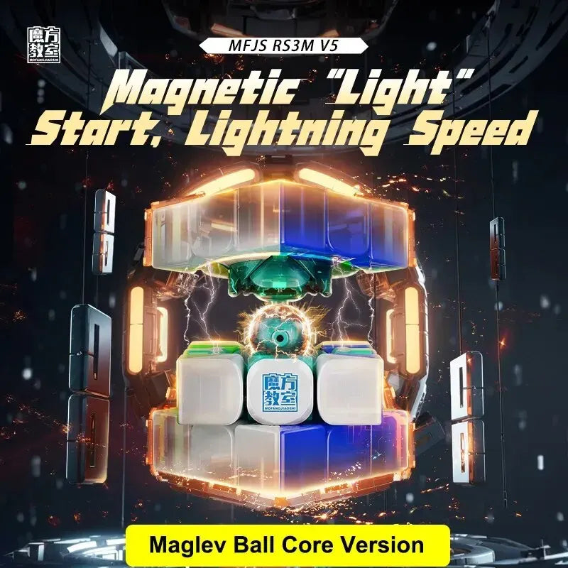 Ball-Core Magnetic 3x3 Cube
