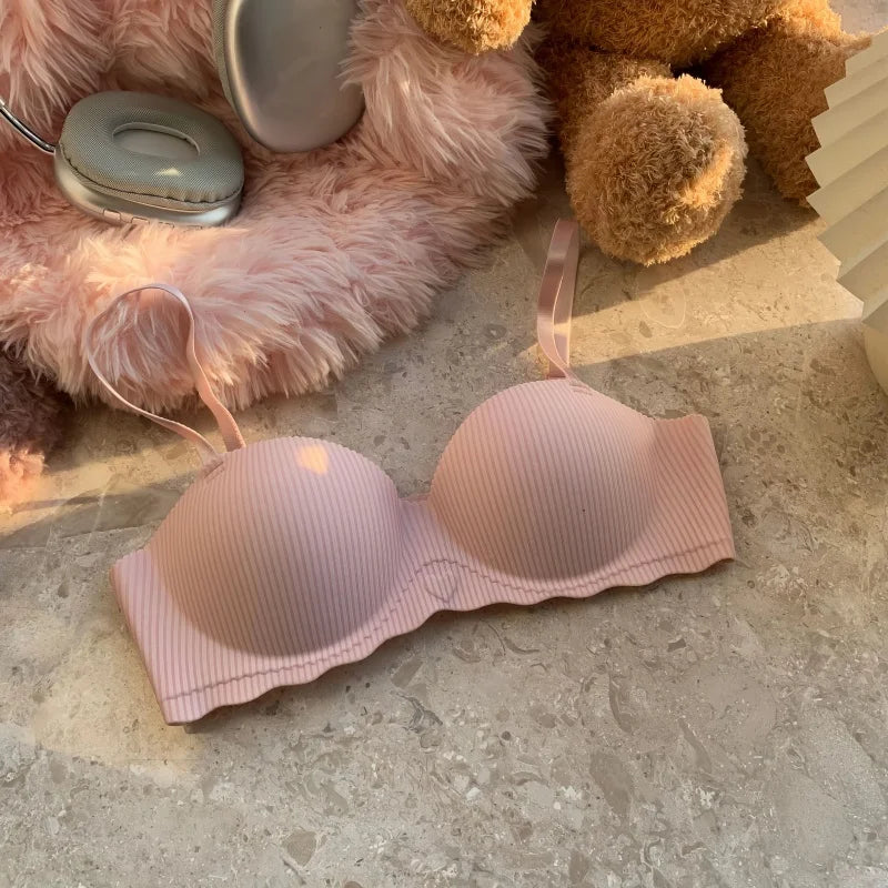 Sexy Push-Up Bras For Women Non-wire Bralette Soft Female Padded Underwear Seamless Bras Invisible Small Chest Bra S-XL