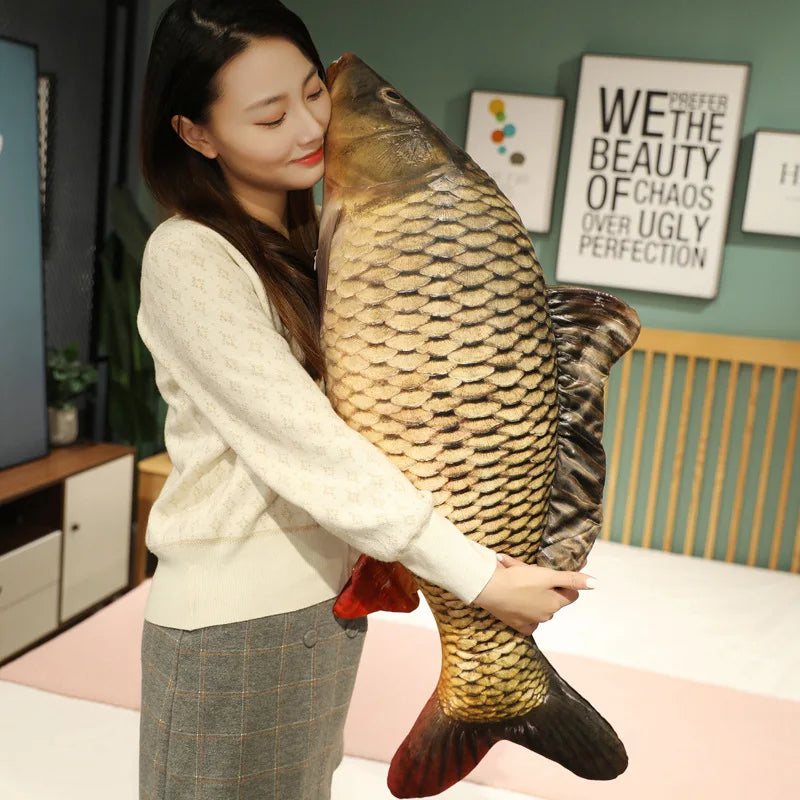 Funny Fish Plush Toy 30–100cm (11.8–39.4 Inches)
