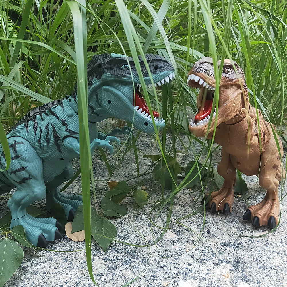 Large Mechanical Dinosaur Robot with Lights and Sounds