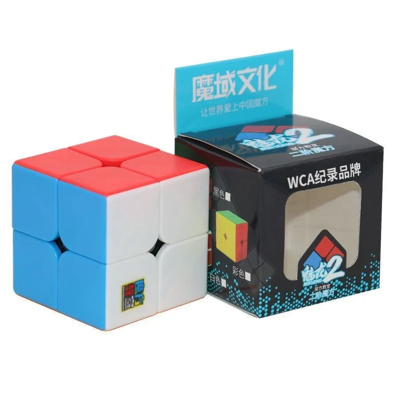 Stickerless 2x2 Speed Cube