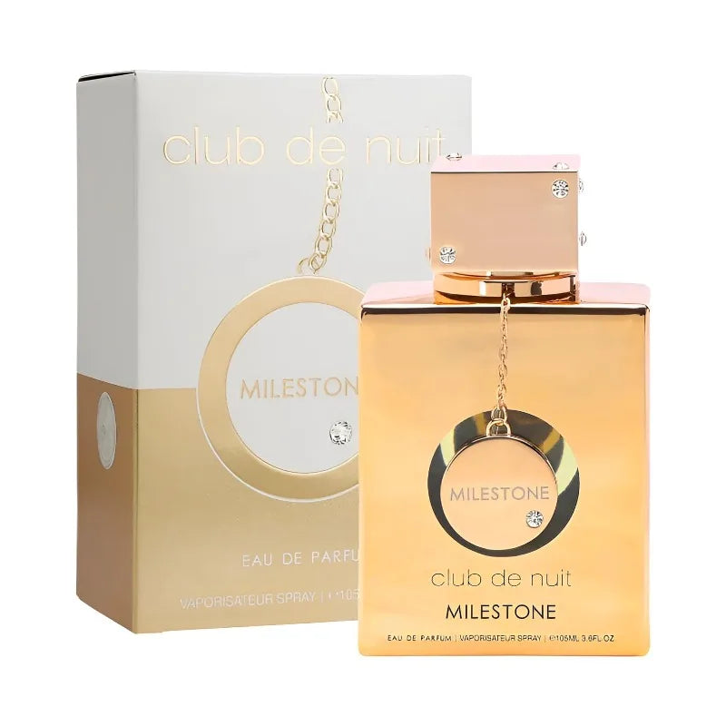 Armaf Club De Nuit Milestone Perfume Oil Club De Nuit Oud Cologne Persistence Pheromone Long-lasting Fragrance 105ML Natural