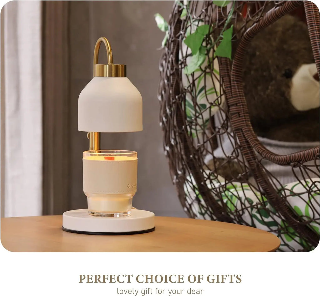 Candle Warmer Lamp for Large 3-Wick Jar Candles, Timer & Dimmer