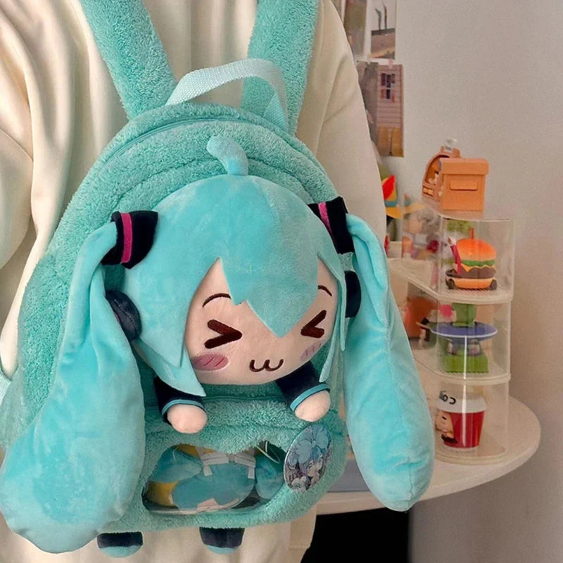 Anime Singer Plush Backpack