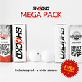 MEGA PACK (4 Red + 4 White) - SHOCK'D Golf Balls