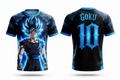Authentic Dragon Ball Goku Sports Jersey for Kids & Adults