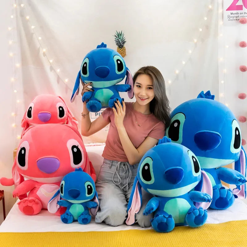 Blue Alien Cartoon Plush Toy 20–60cm (7.9–23.6 Inches)