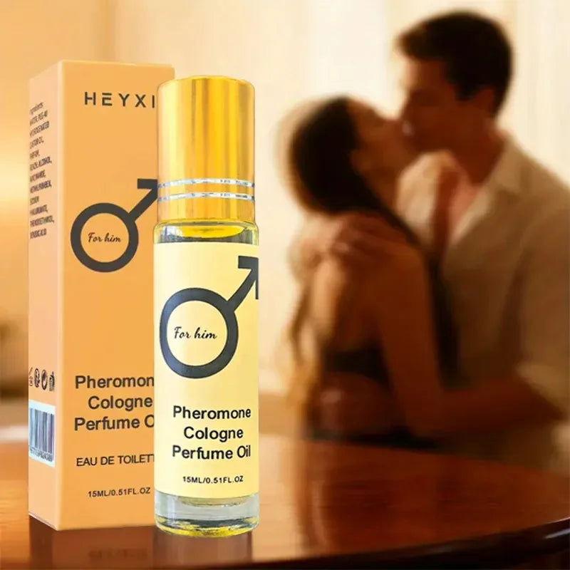 Pheromone Cologne Perfume Oil Lasting Fragrance For Men And Women Portable Travel Clothes Romantic Atmosphere Perfume With Box