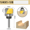 Bowl & Tray Router Bit Set, 1/4 in Shank Carbide