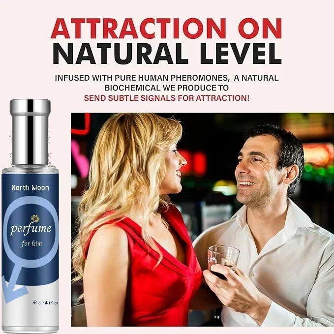 Men‘s Pheromone Infused Cologne, Amplify Charisma & Command Presence, Long Lasting Scent to Attract, For Confident Dating