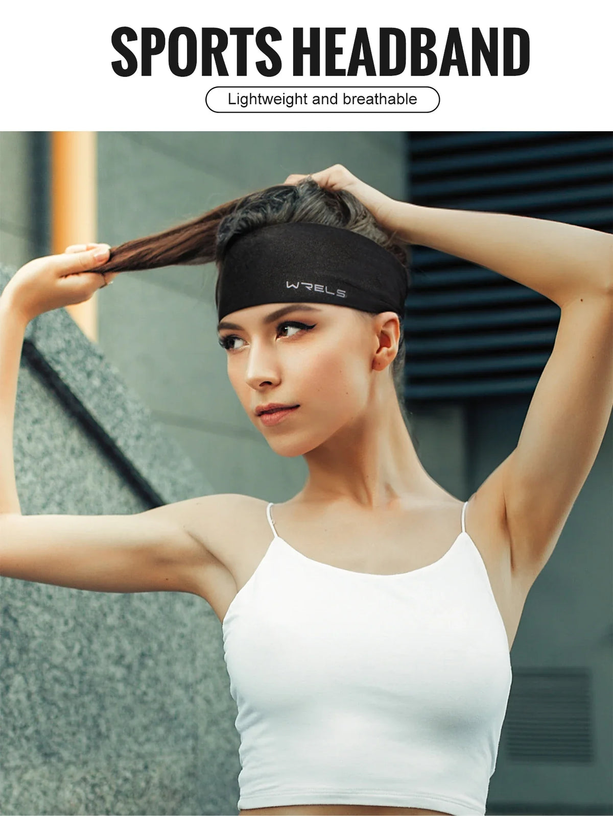 WRELS Moisture Wicking Sports Headband