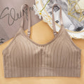 Sexy Wireless Bralette Seamless Women Bra Padded Sleep Tops U-Shaped Back Sports Crop Lingerie Breathable Top Underwear