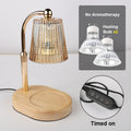 Glass Candle Warmer Lamp with Timer - Gift Set Styles