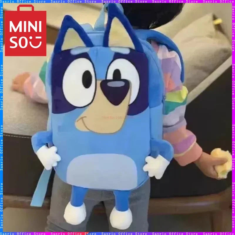 Cartoon Puppy Plush Mini Backpack