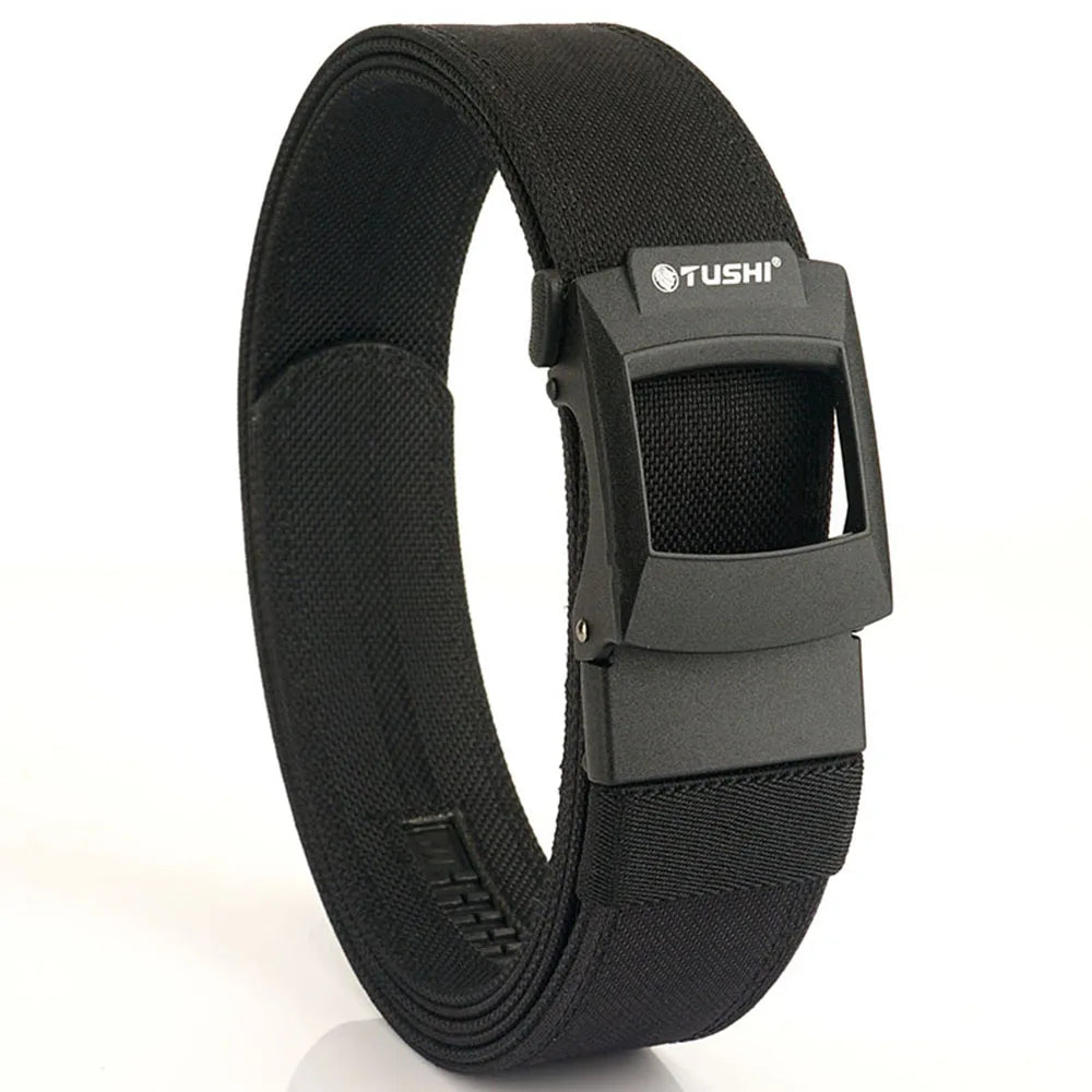 Heavy-Duty Rigid Tactical Ratchet Belt