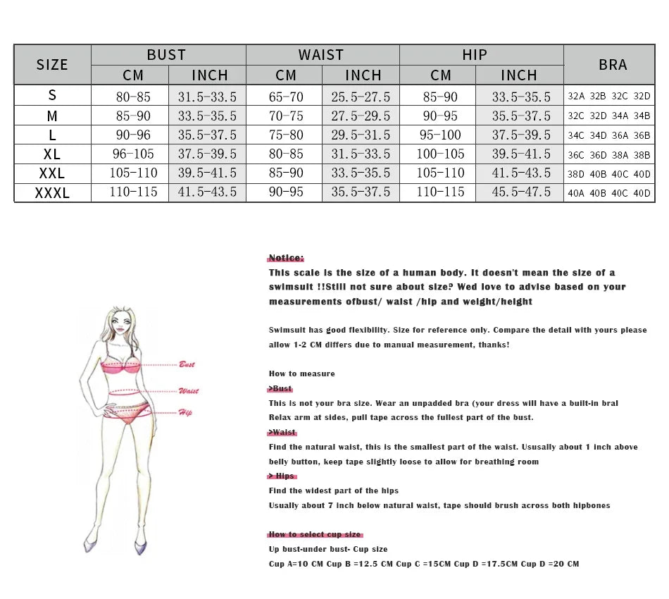 2024 New Two Piece Solid Floral One Piece Swimsuit Swimwear Women Monokini Swimsuit Bodysuit Bathing Suit Swim Wear