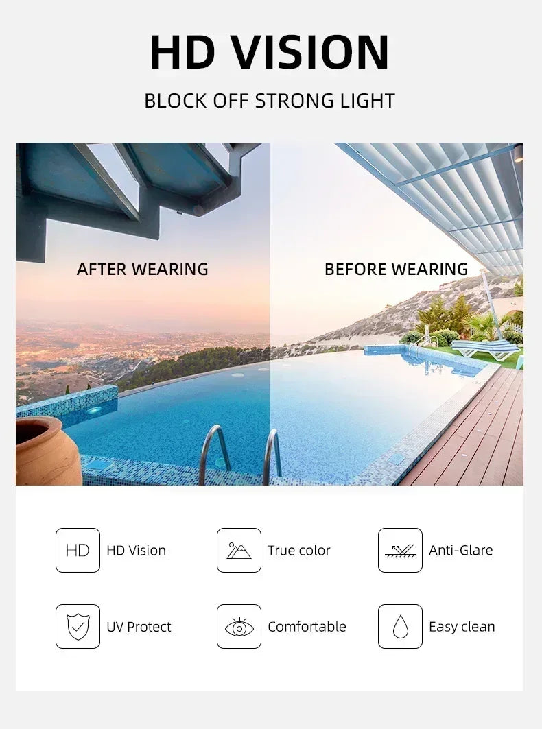 New Square Sunglasses For Men Vintage Outdoor Sunglasses Oculos Designer Wooden Glasses Sunscreen Sun Lentes Dropshipping Gafas