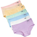 Candy Color Underpant Women'S Comfort High-Quality Cotton Mid Waist Breathable Solid Skin Friendly Panties Plus Size Briefs Soft