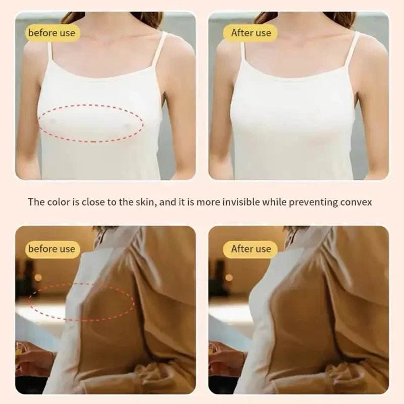 1pair Silicone Invisible Lift Up Bra Sticker Adhesive Bra Breast Women Chest Petals Reusable Strapless Waterproof Gather Bras