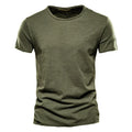 Men's Soft Cotton Casual Slim Fit Summer T-Shirt