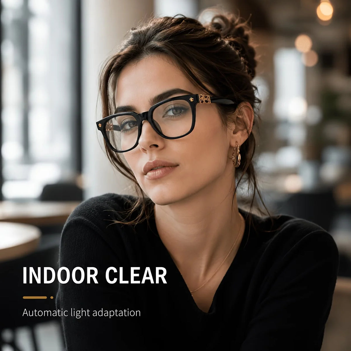 Square Anti Blue Light Computer Glasses, Unisex