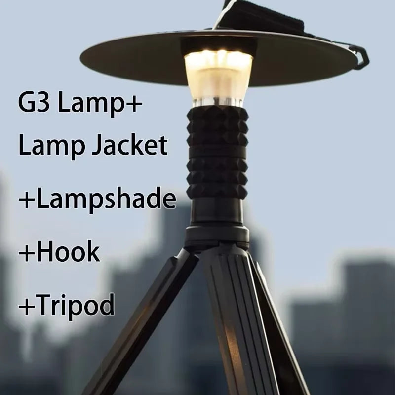 GZ Lighthouse Camping Light — 3000mAh Atmosphere Lamp