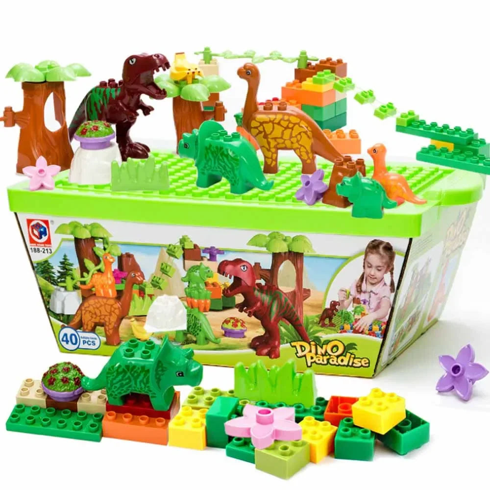 Dinosaur Forest Building Blocks