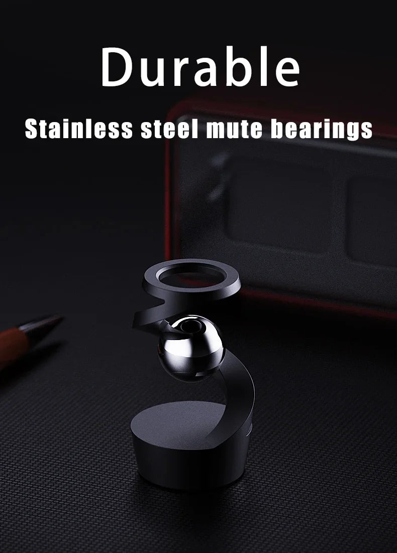 Suspended Spinning Top with Visual Effect Stress Relief Focus Tool Adults & Kids Suspended Gyroscope Fidget Spinner  Fidget toy