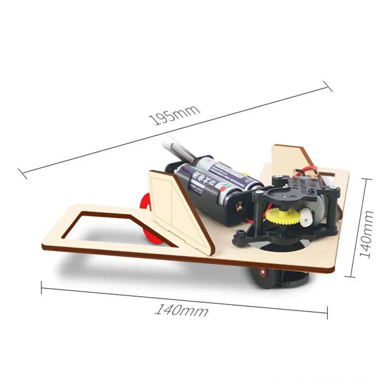 DIY Obstacle Avoidance Car Robot Kit - Technology Science Experiment Toy for Elementary Students, Gift Idea