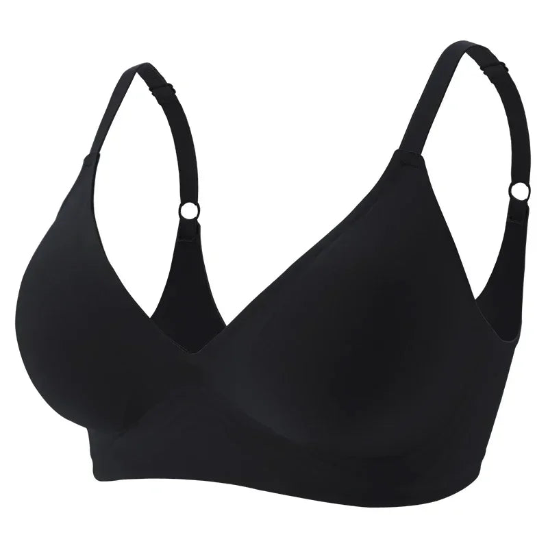 Latex Jelly Underwear Seamless Bras for Woman Wireless Sleep Removable Padded Bralette One Piece Brassiere No Wire Comfortable