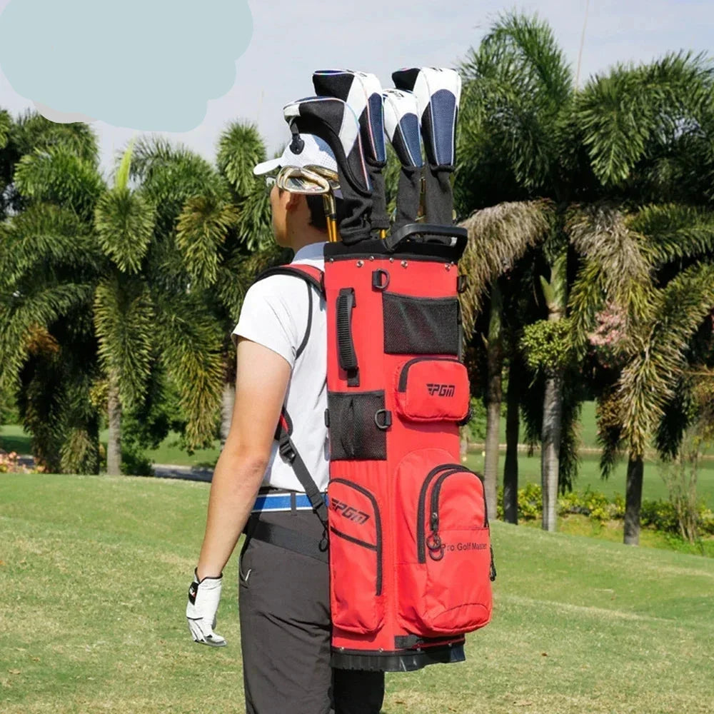 Lightweight Golf Backpack  Waterproof  Portable  Fixed Insert