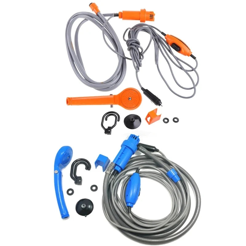12V Outdoor Shower Kit for Travel & Camping