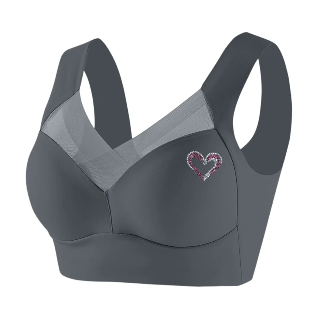 Seamless Support Bra Women Plus Size Comfort Wireless T Shirt Bra Side Smoothing Full Coverage Everyday Lingerie Breathable
