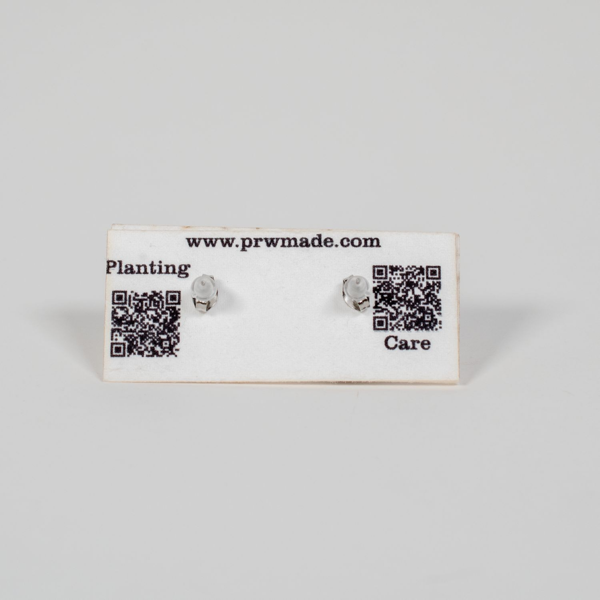 Small Wood Stud Earrings | 14 Geometric Designs