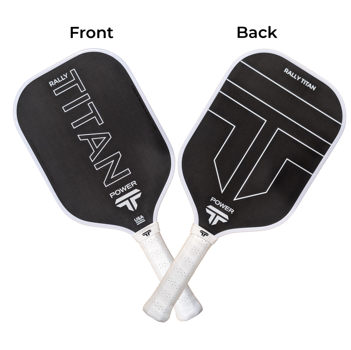 Titan Power 14MM | Thermoformed Unibody Construction | Foam Injected Walls | T700 Titan Carbon Friction Surface | White