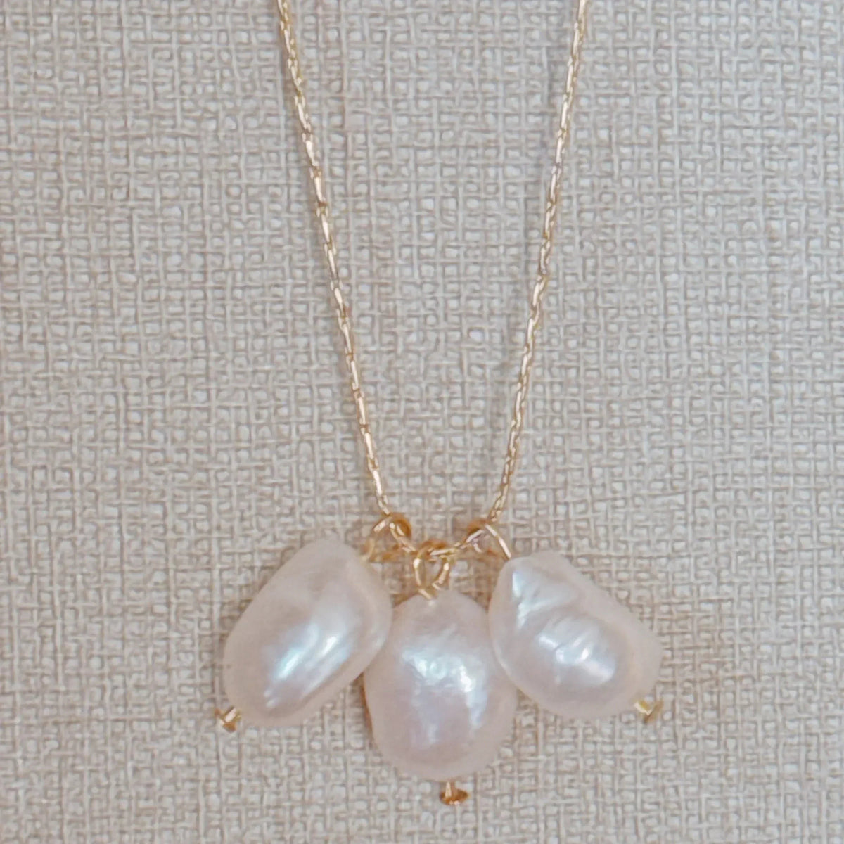 Trinity Freshwater Pearl Necklace