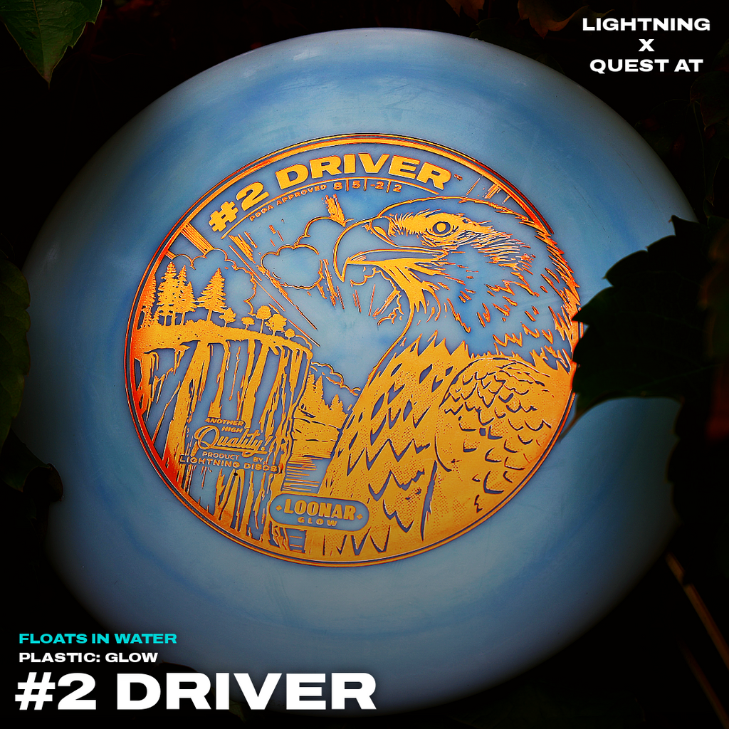 Lightning Loonar Glow #2 Driver Fairway Driver Golf Disc