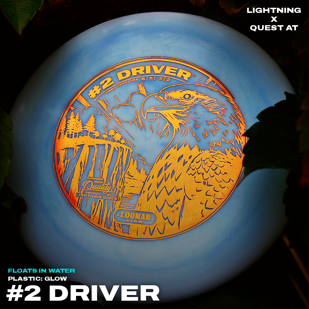Lightning Loonar Glow #2 Driver Fairway Driver Golf Disc