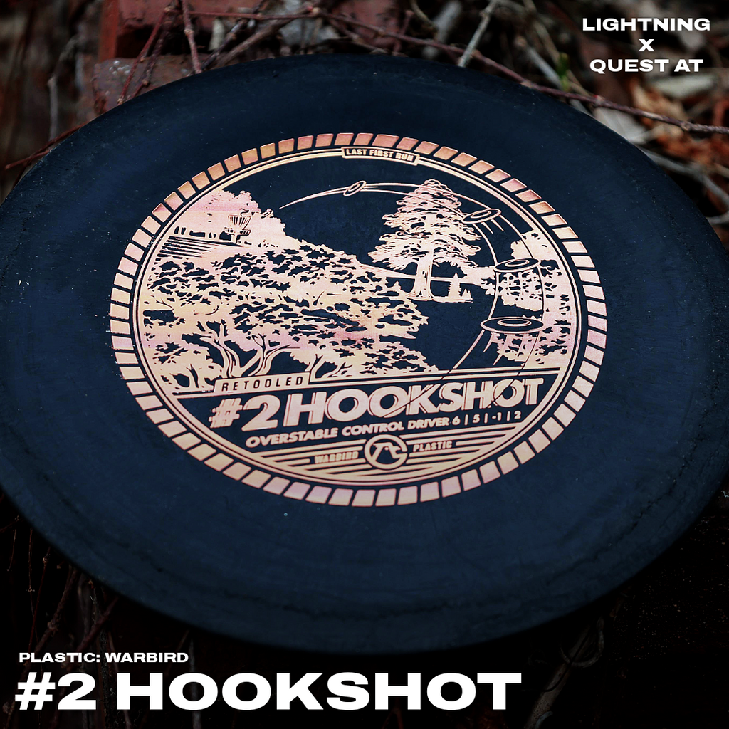 Lightning Limited Edition Last First Run Warbird Plastic #2 Hookshot Fairway Driver Golf Disc