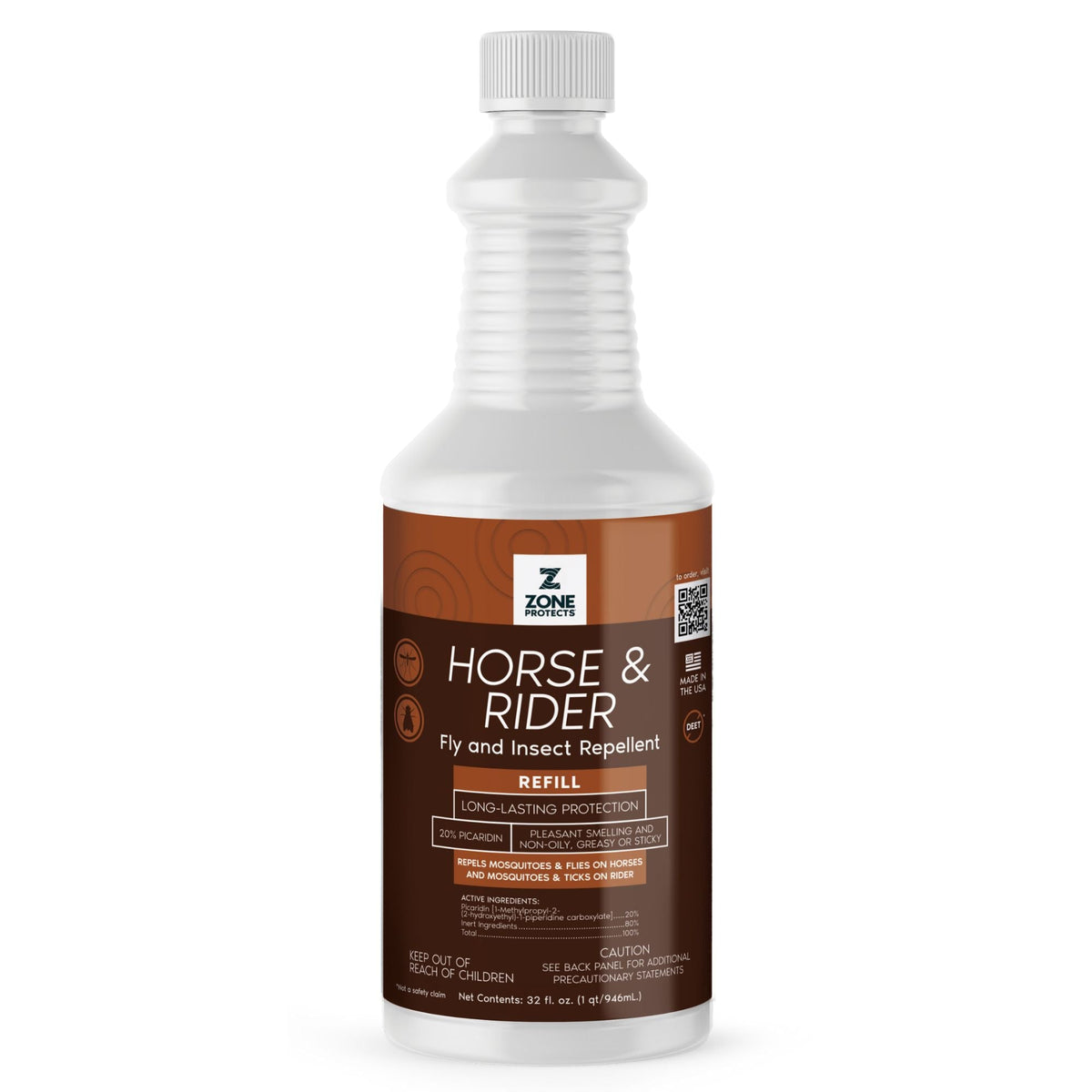 Horse & Rider Fly & Insect Repellent Refill, 32oz