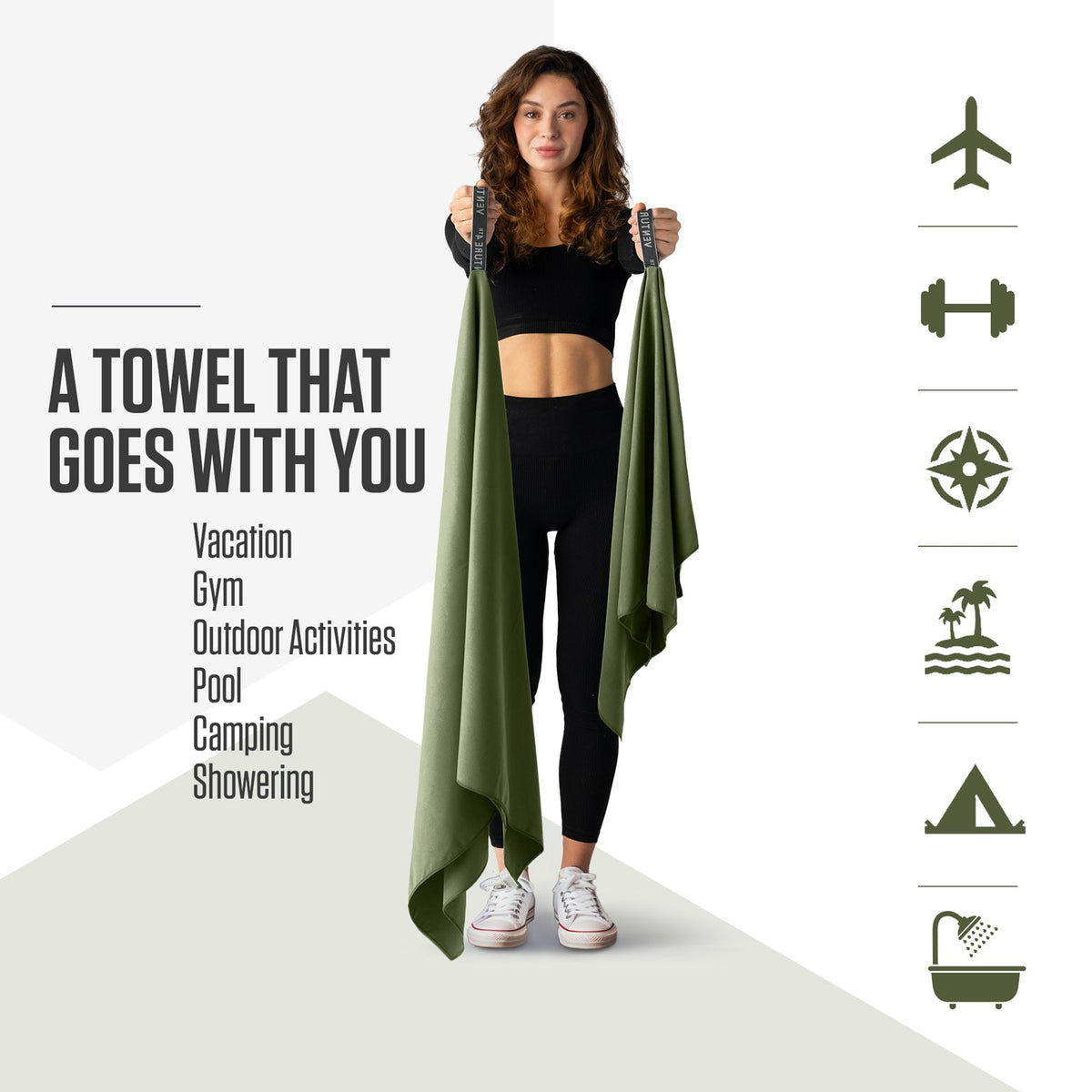 Microfiber Quick Dry Travel Towel